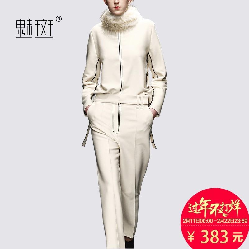 Mariage - Vogue Sport Style Slimming High Neck Trendy Casual Outfit Twinset Hoodie Long Trouser - Bonny YZOZO Boutique Store