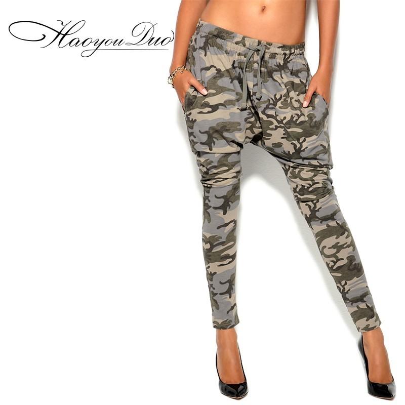 Mariage - Army Style Army Low Rise Chic Harem Pant Skinny Jean Casual Trouser - Bonny YZOZO Boutique Store