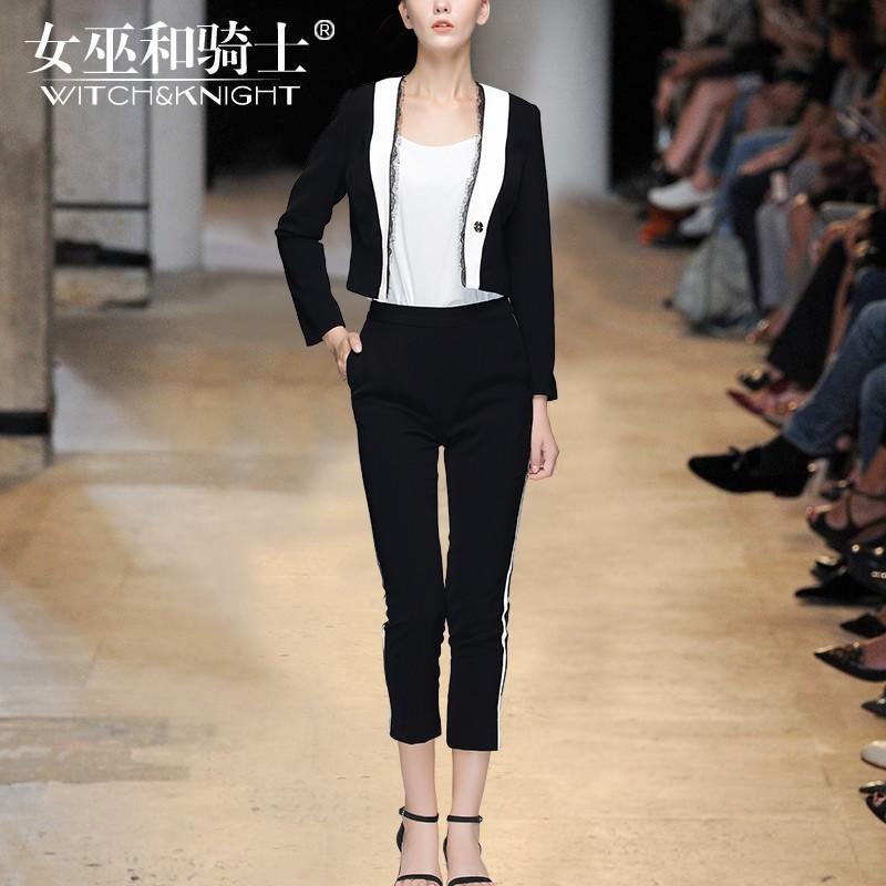 زفاف - Vogue Simple Attractive Slimming Outfit Twinset Suit Coat - Bonny YZOZO Boutique Store