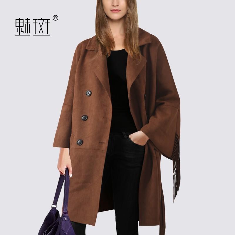 زفاف - 2017 autumn leisure temperament suede jacket women's sweater coat woolen cloth women wear loose coats jackets - Bonny YZOZO Boutique Store