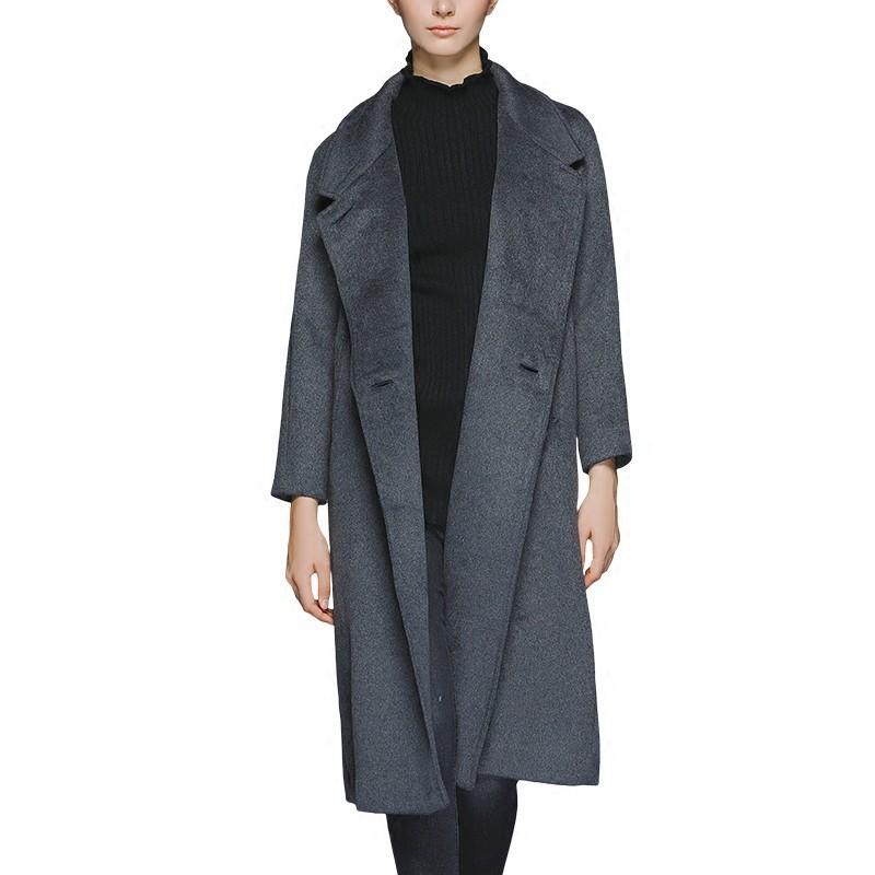 زفاف - Double Breasted Wool Winter Wool Coat Overcoat - Bonny YZOZO Boutique Store