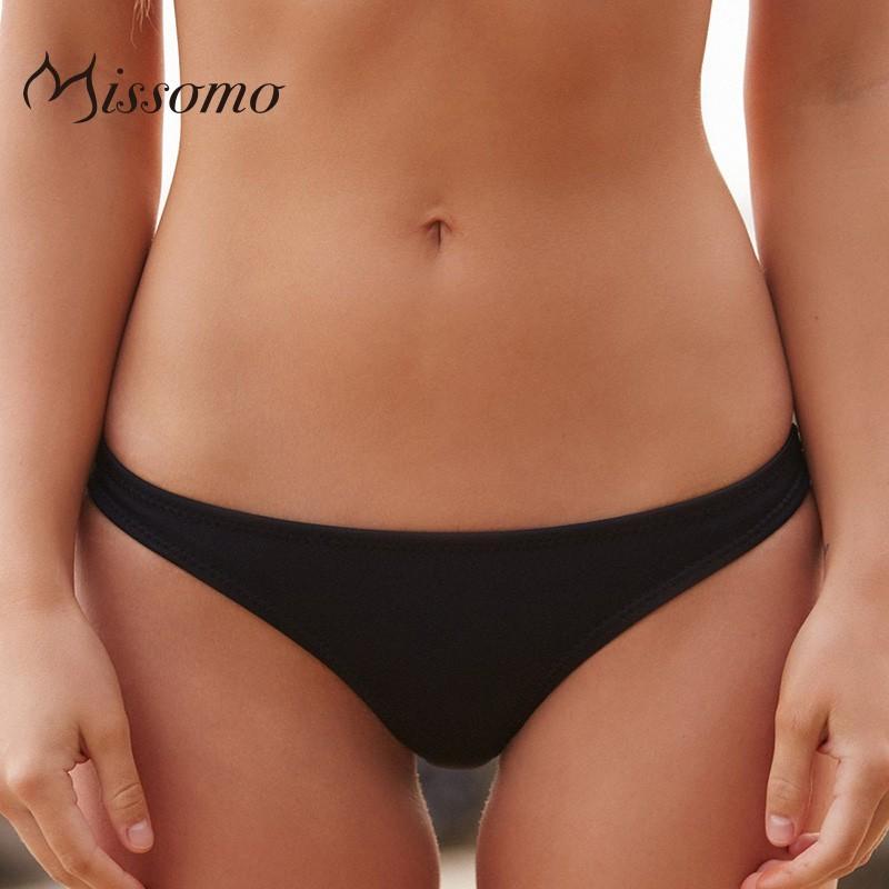 Mariage - Must-have Vogue Sexy Low Rise One Color Underpant Bikini Basics - Bonny YZOZO Boutique Store