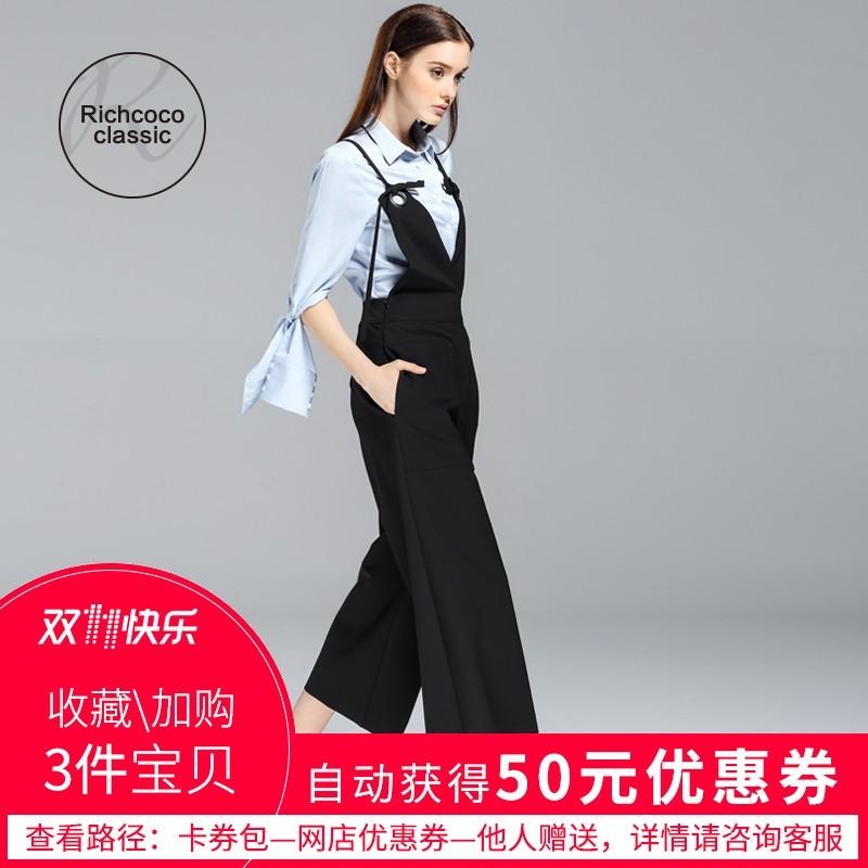 زفاف - Oversized High Waisted Pocket Tie Casual Jumpsuit - Bonny YZOZO Boutique Store