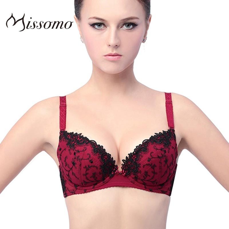 Wedding - Vogue Sexy Embroidery Lift Up Convertible Accessories Lace Underwear Bra - Bonny YZOZO Boutique Store