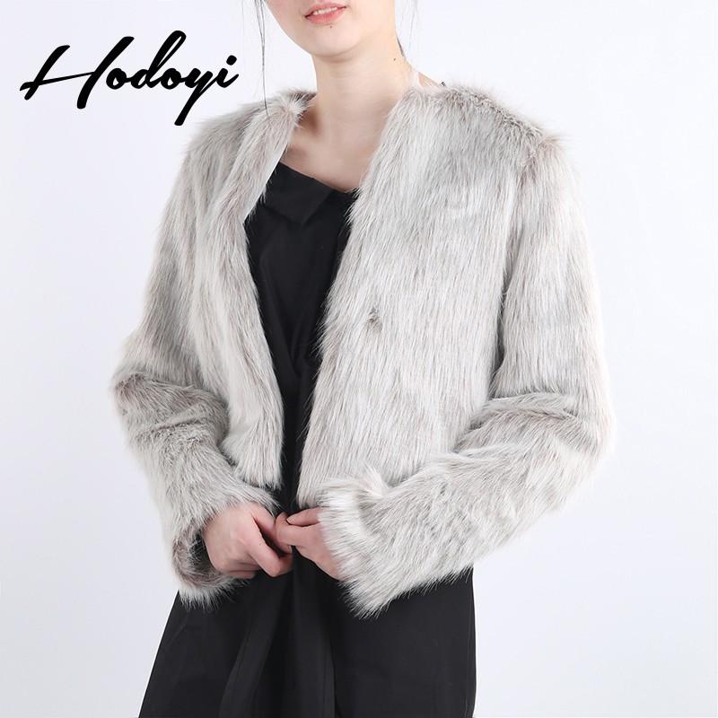 Hochzeit - Office Wear Vogue Simple One Color Fall Comfortable Casual 9/10 Sleeves Coat - Bonny YZOZO Boutique Store