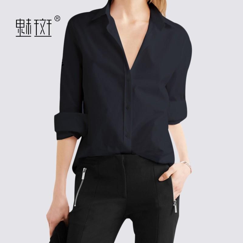 زفاف - Office Wear Vogue Slimming Casual 9/10 Sleeves Blouse Top - Bonny YZOZO Boutique Store