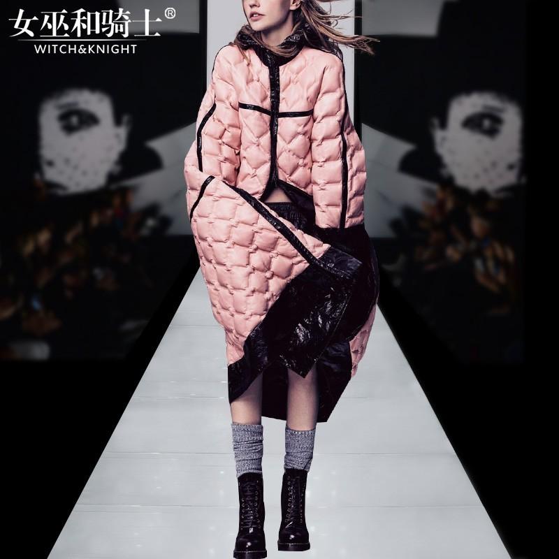 زفاف - 2017 winter clothes new high-end fashion slim fit simple long section padded Coat Jacket Womens - Bonny YZOZO Boutique Store