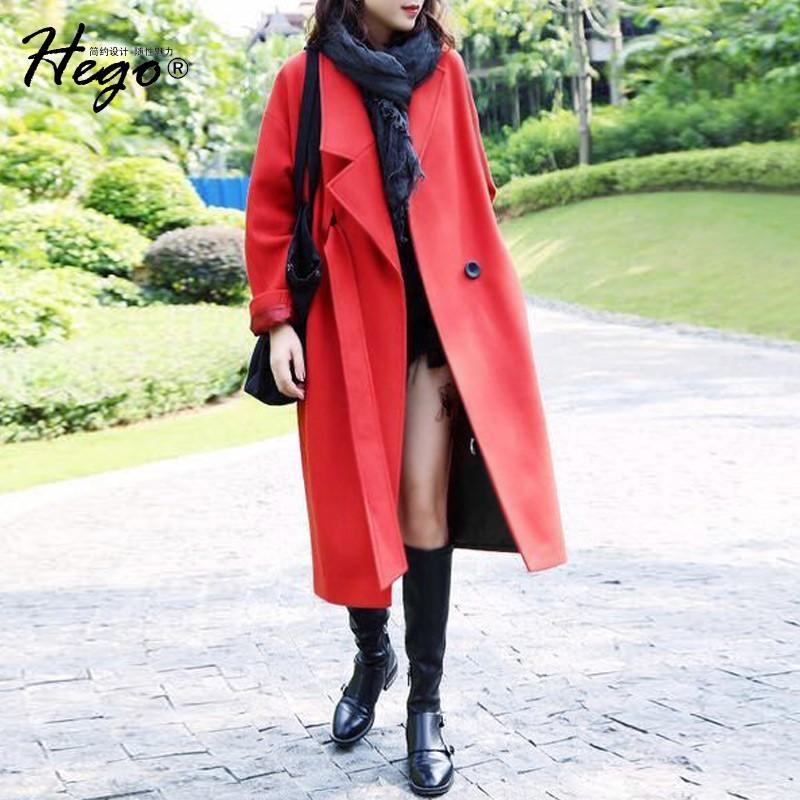 Mariage - Vintage Attractive Polo Collar Wool Overcoat Coat - Bonny YZOZO Boutique Store