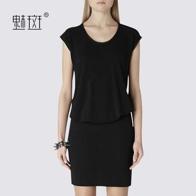 زفاف - Summer slim professional women's professional career women temperament t short sleeve casual new fall dresses - Bonny YZOZO Boutique Store