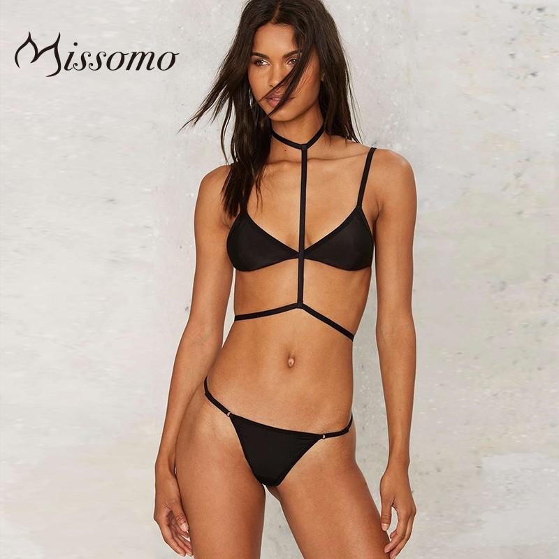 Mariage - Sexy Low Rise Wire-free Outfit Bra Underpant Underwear - Bonny YZOZO Boutique Store