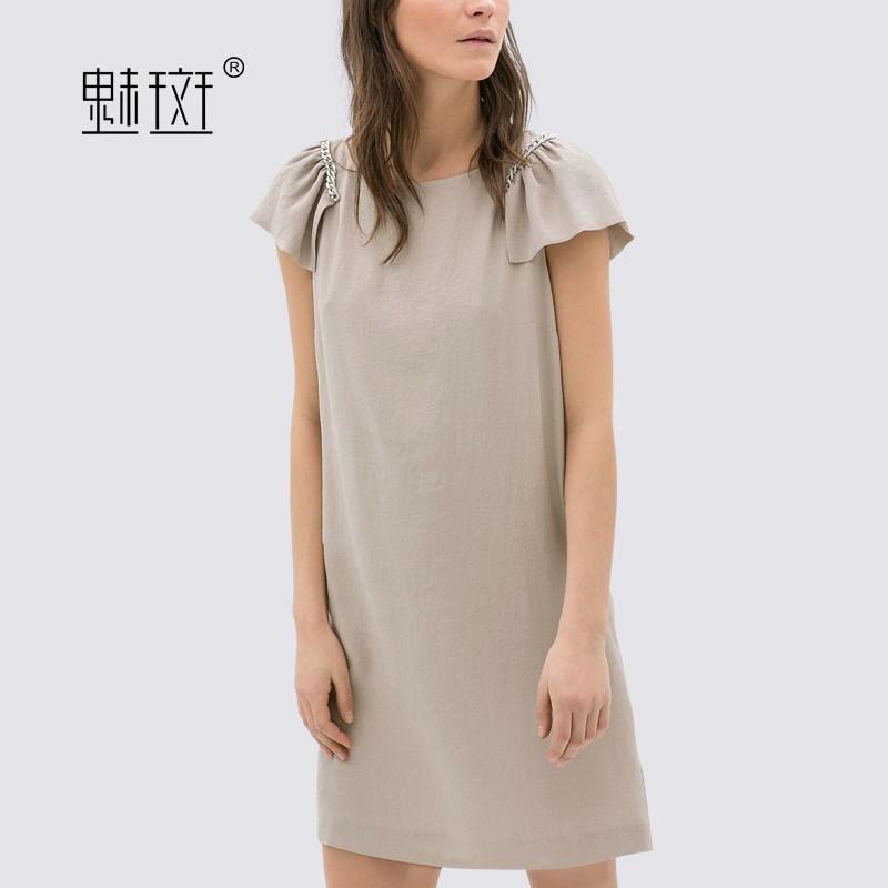 زفاف - Summer slim fit business suit Short Sleeve Plus Size new fall clothing autumn-summer dress - Bonny YZOZO Boutique Store