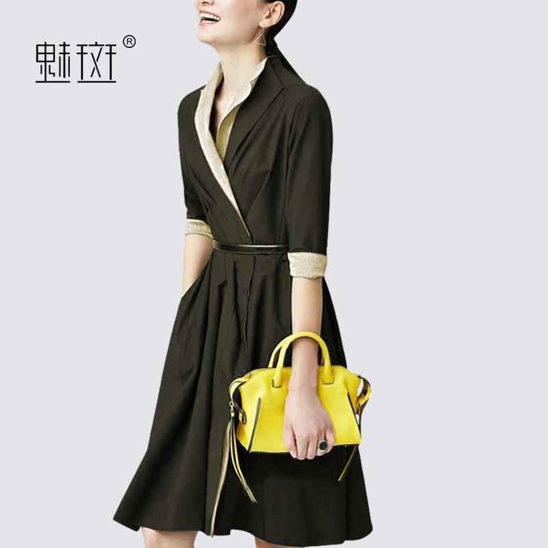 زفاف - Slimming A-line 1/2 Sleeves Fine Lady It Girl Summer Dress - Bonny YZOZO Boutique Store