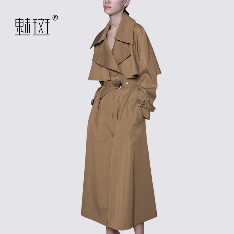 Mariage - Oversized Vogue Attractive It Girl Over Knee Casual Coat - Bonny YZOZO Boutique Store