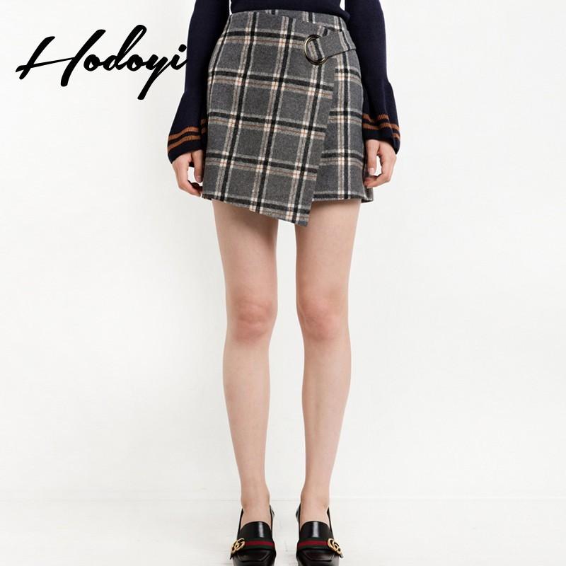 زفاف - Vogue Asymmetrical Accessories Lattice Round Ring Summer Skirt - Bonny YZOZO Boutique Store