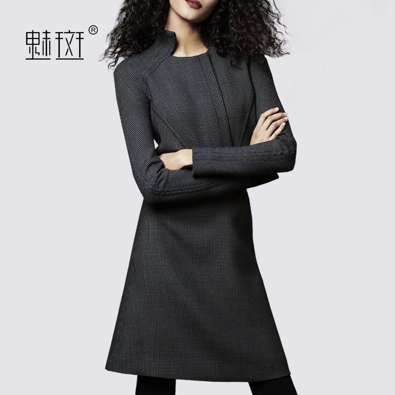 Mariage - Vogue Slimming Long Sleeves Lattice Dress - Bonny YZOZO Boutique Store