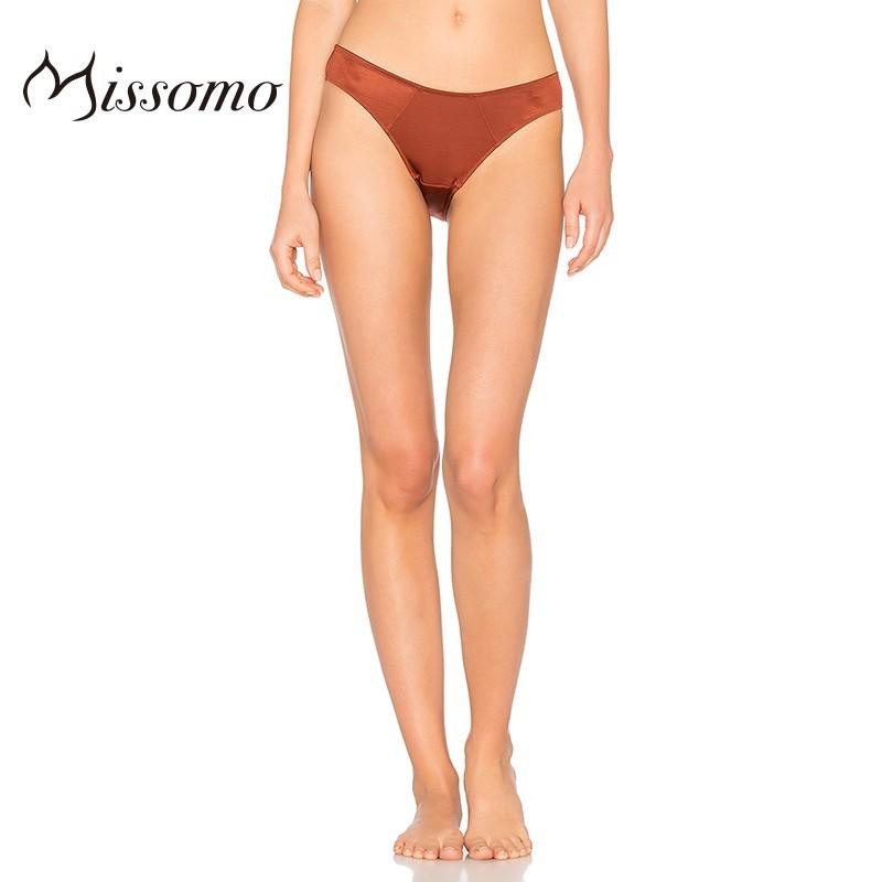 زفاف - Vogue Simple Seamless Breathable Slimming Low Rise One Color Comfortable Underpant Basics - Bonny YZOZO Boutique Store