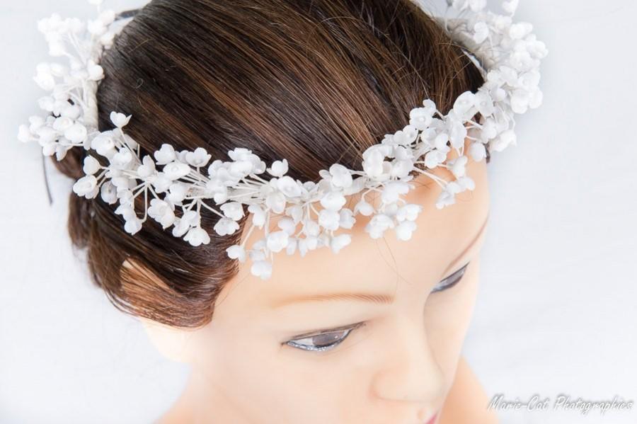 Mariage - Jewelry-Wedding Crown "Jasmine" for wedding, ceremony or any other event
