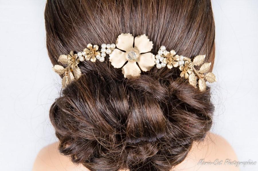 Свадьба - Jewelry-Wedding comb "Julie" for wedding, ceremony or any other event