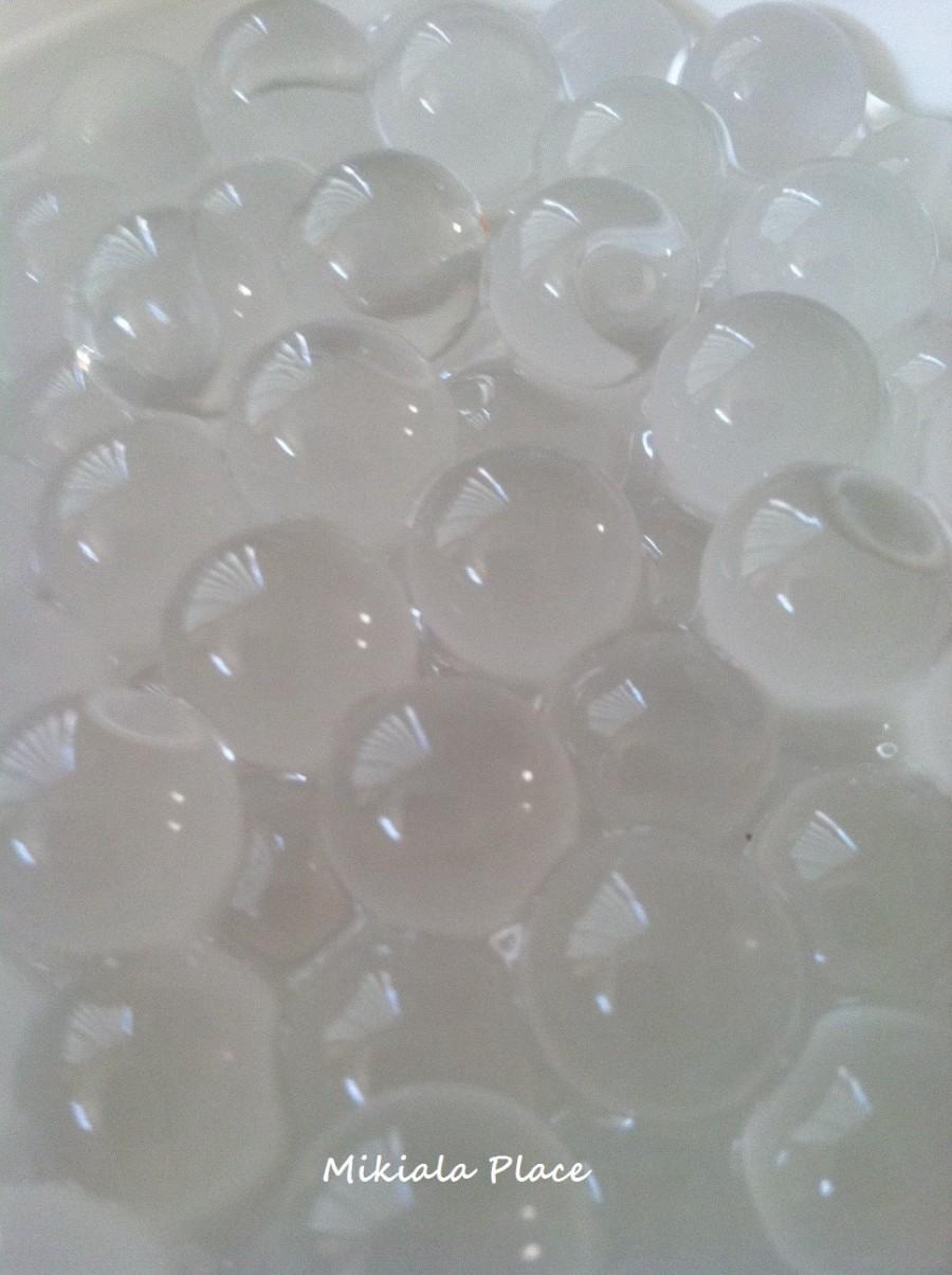 زفاف - 100g Transparent Water Beads/Crytals Gel Pearl Liquid Storing Used For Floating Pearls
