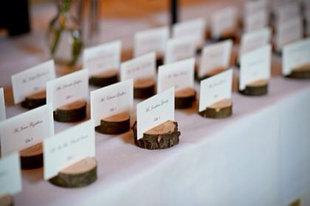 Hochzeit - Beter Gifts®Real Wood Party Vintage Place card Holder婚礼餐盤卡席位夾ZH042