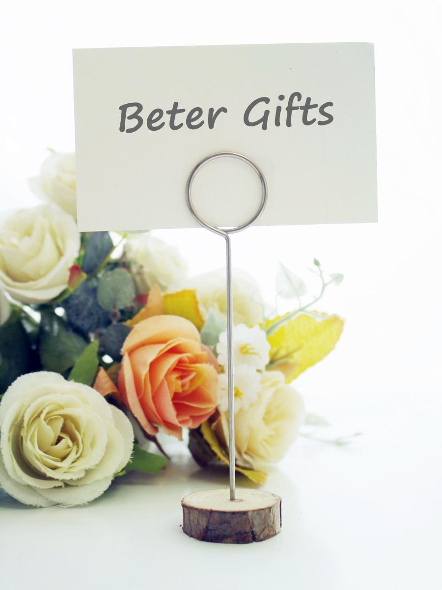 Wedding - حامل بطاقات - من الخشب، تناسب الحفلات، بتصميم مميز Beter Gifts®  الدفع عند الاستلام