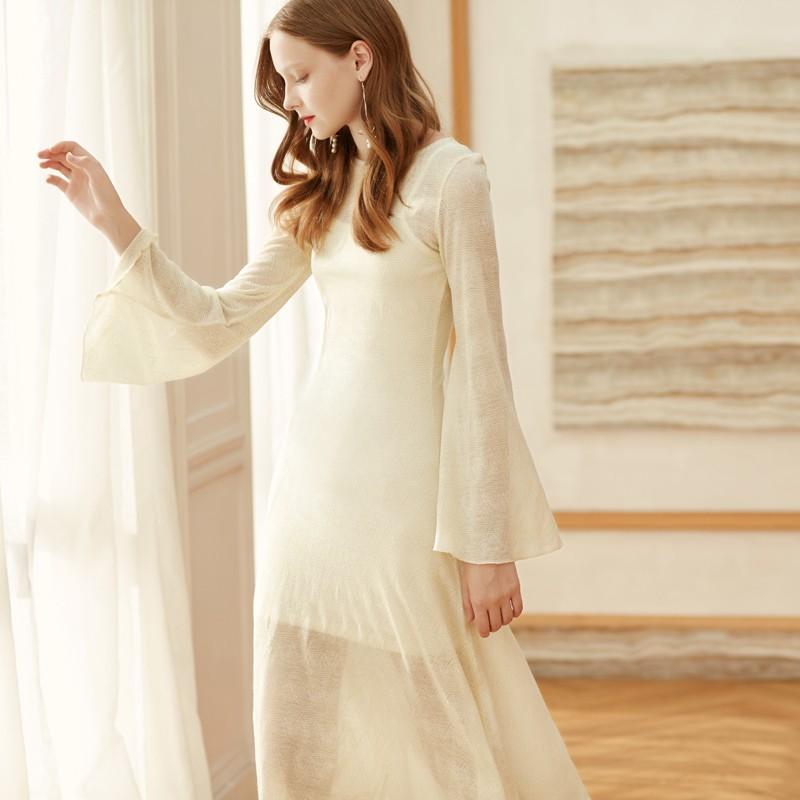 Hochzeit - Simple Vintage Crochet Flare Sleeves Strappy Top Dress - Bonny YZOZO Boutique Store