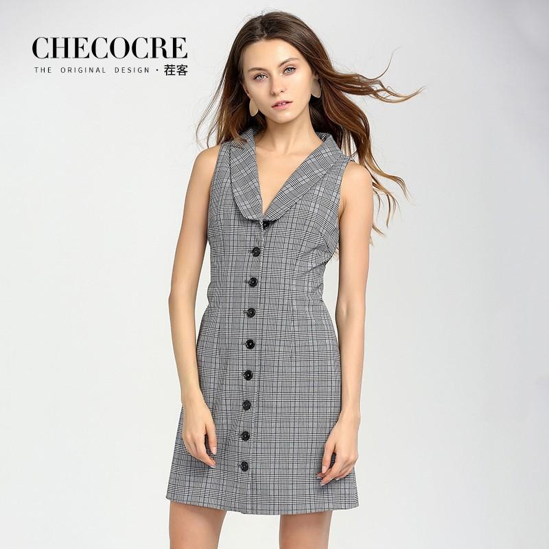 Mariage - Office Wear Vogue Slimming Polo Collar High Waisted Lattice Dress Coat - Bonny YZOZO Boutique Store