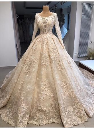 زفاف - Vintage Hochzeitskleid Mit Spitze 