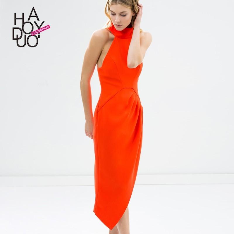 زفاف - Vogue Simple Attractive Slimming Sheath Off-the-Shoulder Formal Wear Dress - Bonny YZOZO Boutique Store