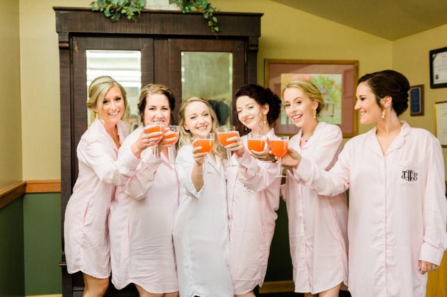 Hochzeit - Light Pink Boyfriend Shirt,  Holiday pajamas, Pj sets, ButtonDown Shirt, Bridesmaids Shirts, Maternity Wear, pajama set, long shirt set
