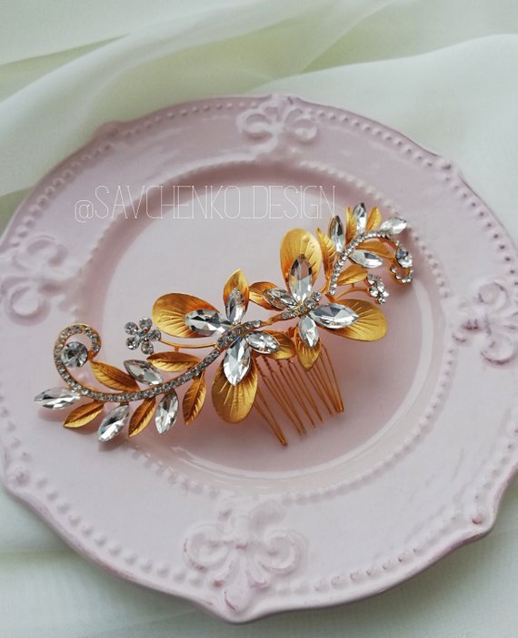 Mariage - Butterfly Bridal Hair Comb