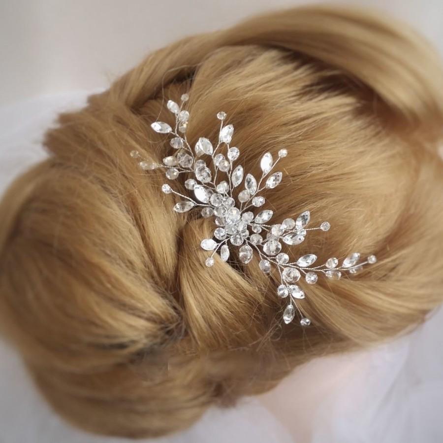 زفاف - Bridal hair comb Bridal Headpiece Crystal Bridal Hair Piece Cristal Bridal Headpiece Crystal Wedding Hair Piece Wedding hair comb