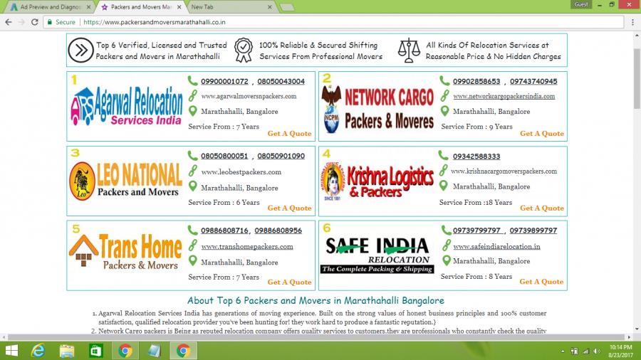 زفاف - Packers and Movers Marathahalli Bengaluru - Top 4 Trusted Movers