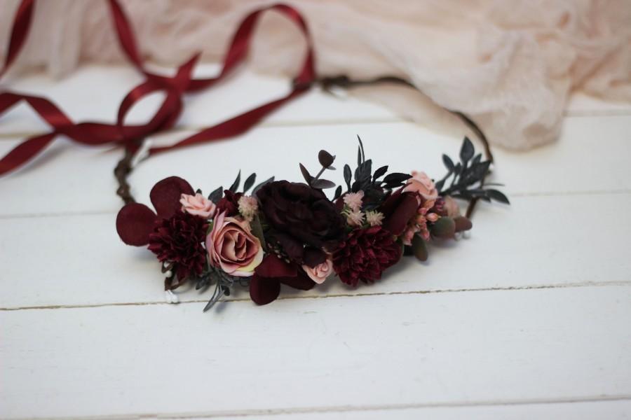 floral headdresses for bridesmaids