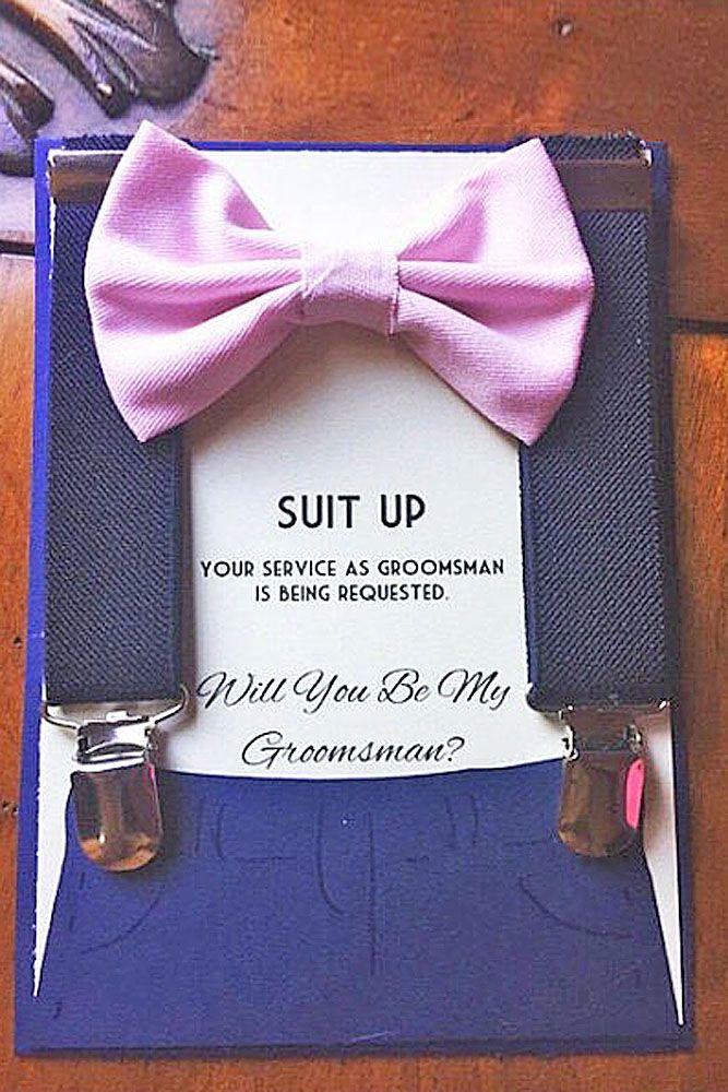 Свадьба - 27 Groomsmen Proposal Ideas "Will You Be My Groomsman"