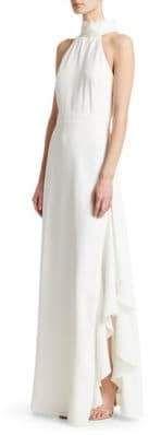 زفاف - ML Monique Lhuillier Women's Lace Collar Crepe Gown - White #dress #gown #sugarbaby #thedessert #glamour #classy #luxury #fashion #s… 