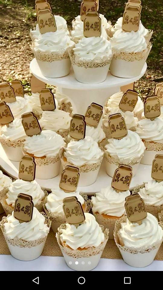 Свадьба - Cupcake toppers,Mason jar cupcake topper,Cake toppers,Mason jars,Rustic wedding decor,Country Sheek Wedding Unique wedding Rustic wedding