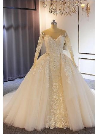 Wedding - Elegante Brautkleider mit Ärmel 