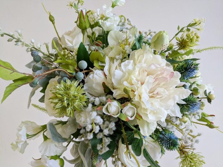 Wedding - Wedding Bouquet, Wedding Flowers, Silk Flower Bouquet, Silk Flowers, Bouquet, Flower Bouquet, Bridal Bouquet, The Faux Bouquets