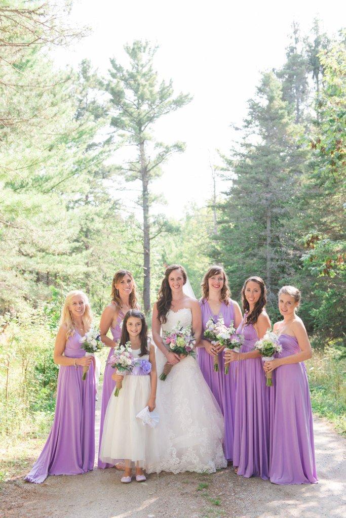 Mariage - Lavender LONG Floor Length Ball Gown Infinity Dress Convertible Formal Multiway Wrap Dress Bridesmaid Evening Dress Wedding Full Length