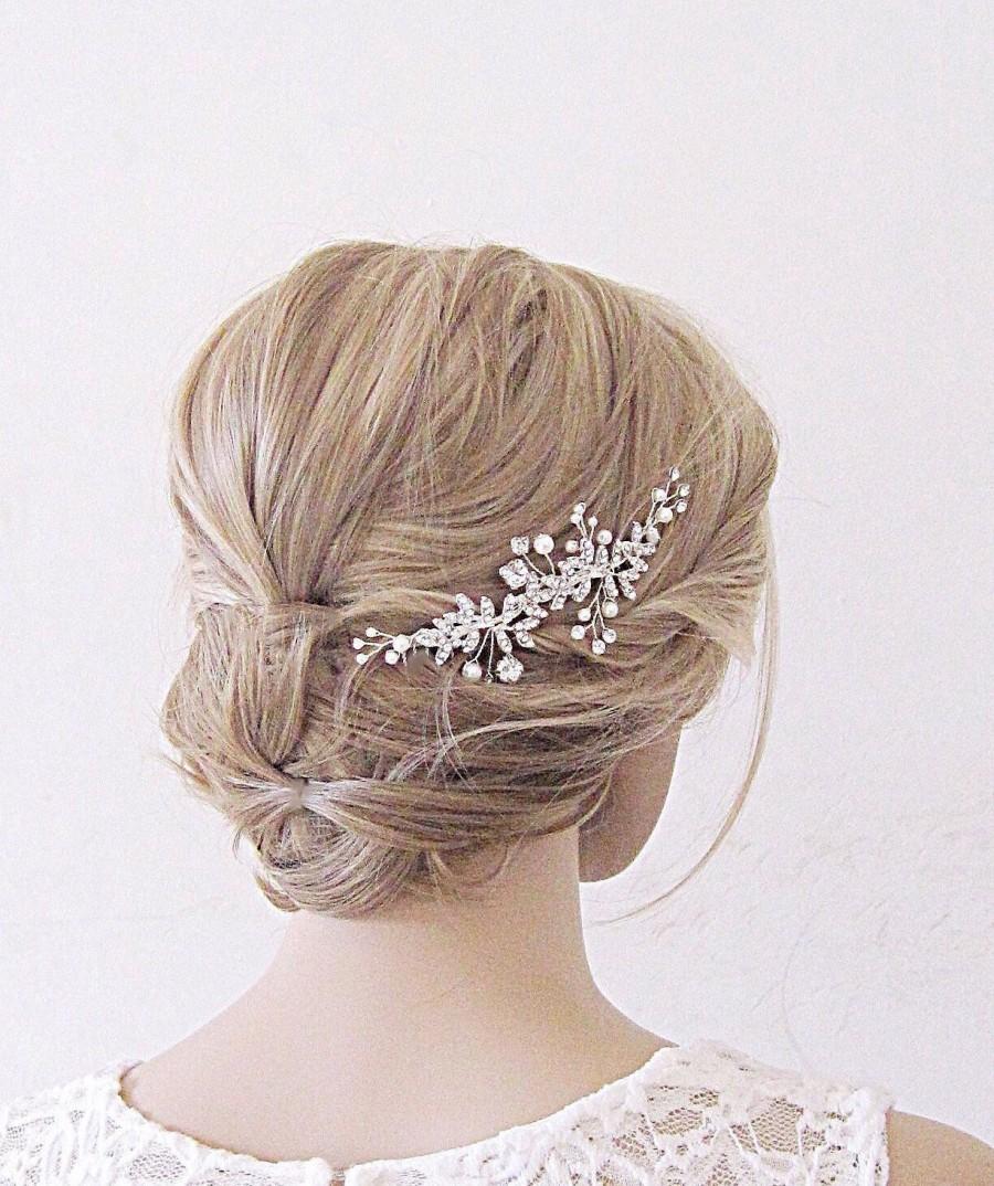 Hochzeit - Bridal hair comb,Wedding hair piece,Wedding hair comb,bridal hair piece,Bridal headpiece, wedding headpiece,bridal hair vine,hair clip