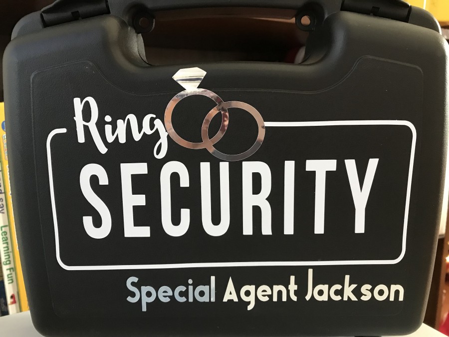 زفاف - RING SECURITY Briefcase Ring Bearer Case Limited time FREE Personalization!!