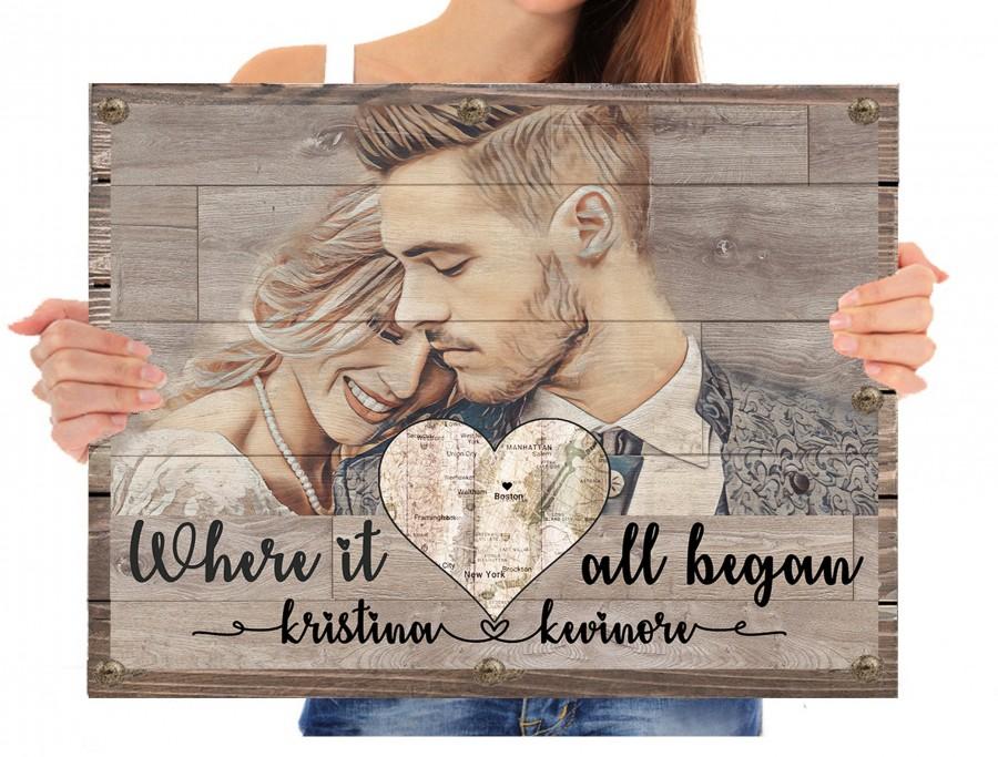 Wedding - Personalized Anniversary gifts for Boyfriend gift Wood Frame Personalized Gift for Boyfriend Birthday Gift Anniversary gift for Husband gift