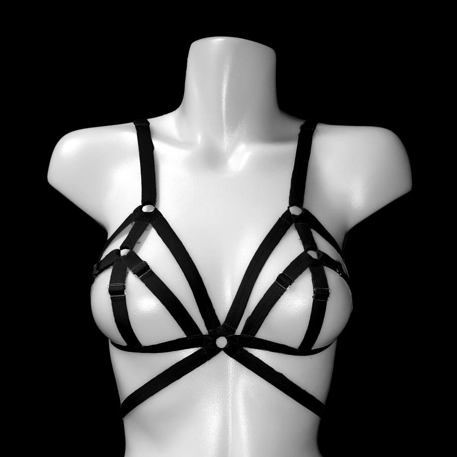 Свадьба - EMBER body harness cage bra top *available in many colors*