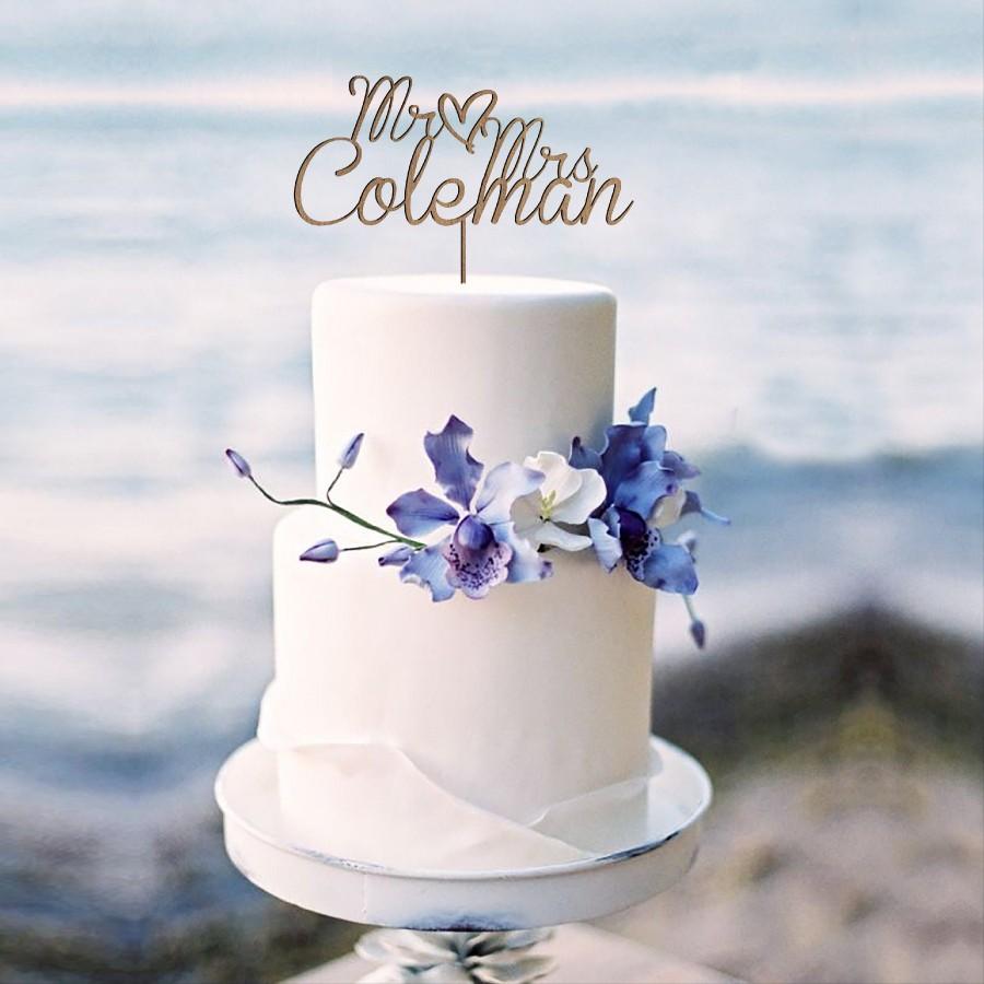 زفاف - Rustic Wedding Cake Topper by Rawkrft - Gold, Silver, Rose Gold or Natural Wood - Customize Your Own - Designed and Made in Los Angeles