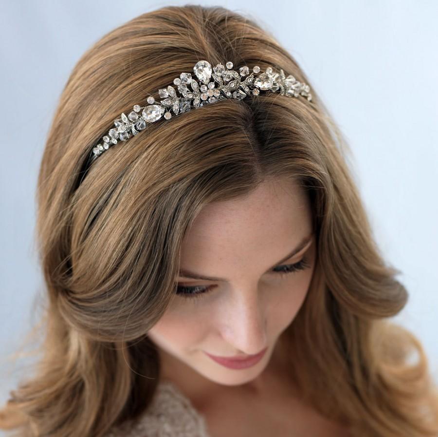 Wedding Bridal Princess Rhinestone Tiara Crown Headband Women Hair Accessories 