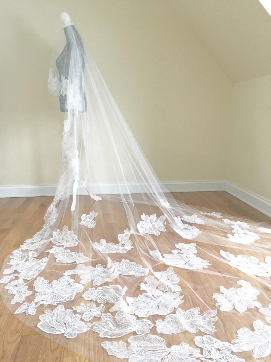 Hochzeit - Drop Wedding Veil 