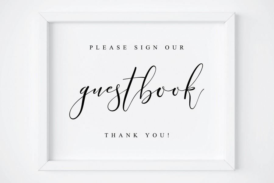Mariage - Please Sign Our GuestBook-Wedding Guest Book Sign-Wedding Printables-Wedding Sign-Wedding Signs-Wedding Sing Printable-Wedding Table Signs