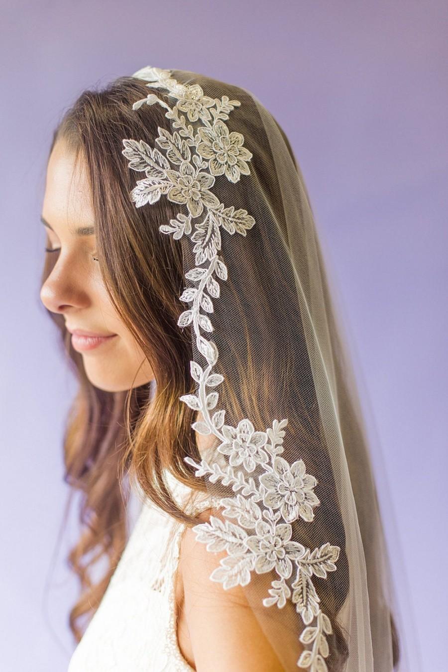 زفاف - Soft Lace Wedding Veil