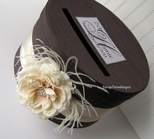 Hochzeit - Card Box for Wedding, Modern Card Box, Money Holder, Wedding Card Holder, Gray Wedding Box, Envelope Box, Card Box with Lid, Custom